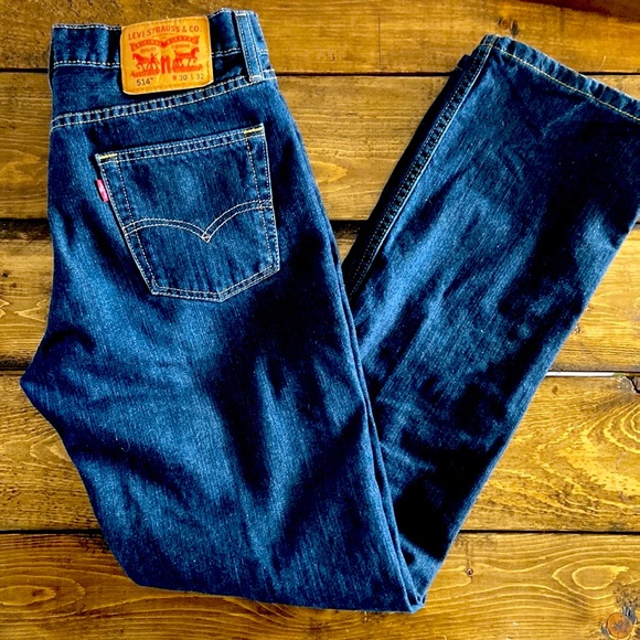 Levi 514 Straight Leg Mens Jean - Picture 3 of 4